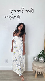 Picnic By The Sea Maxi Dress