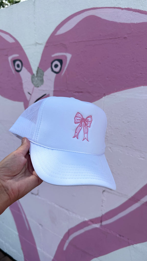 Coquette Bow Trucker Hat