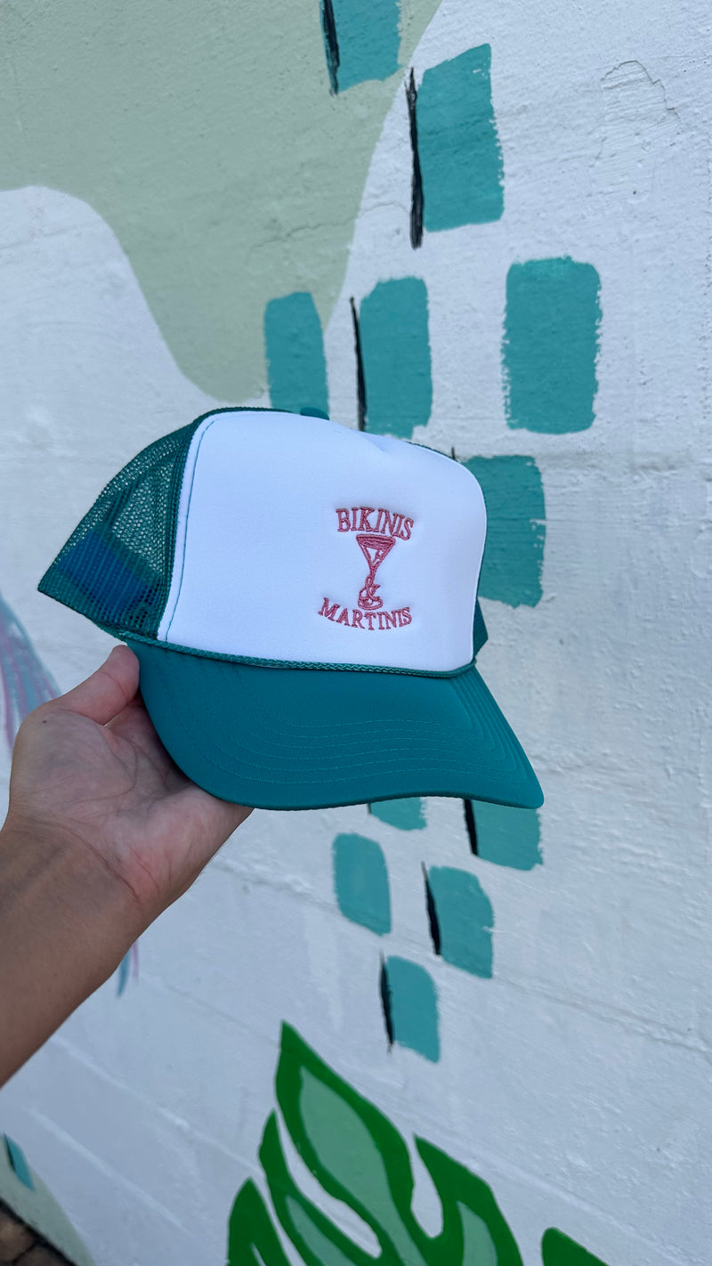 Bikinis And Martinis Trucker Hat